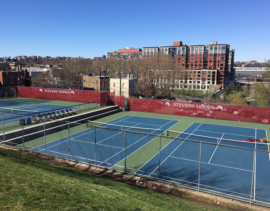 網(wǎng)球場(chǎng)地鋪裝工程